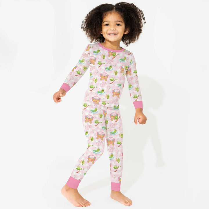 Little Wonders From Cocoon to Butterfly Two Piece Long Sleeve Pajama Set , Little Wonders From Cocoon to Butterfly Two Piece Long Sleeve Pajama Set - 12-18M