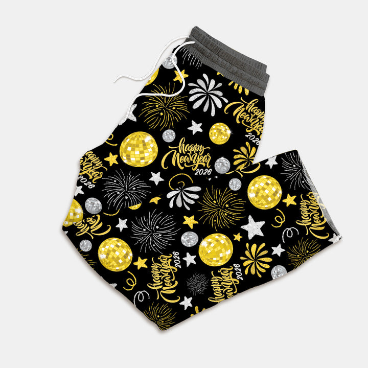 New Year's Eve Celebration Men's Pajama Set