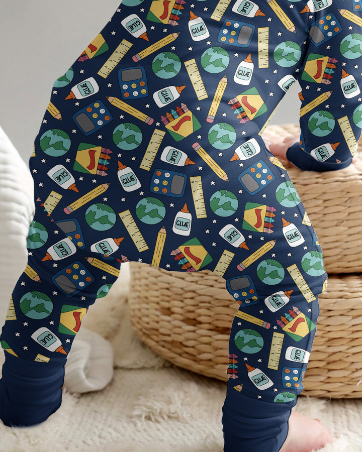 Gerippte Babykleidung mit individuellem Foto - Weich &amp; Skizzenhaft