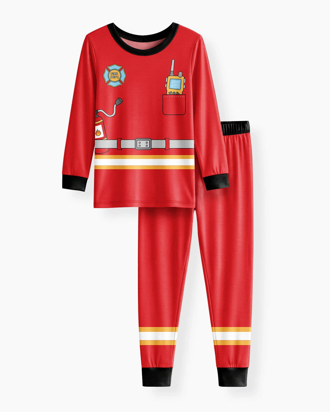 Conjunto de pijama de dos piezas de bambú con mangas largas, plantilla PERSONALIZADA