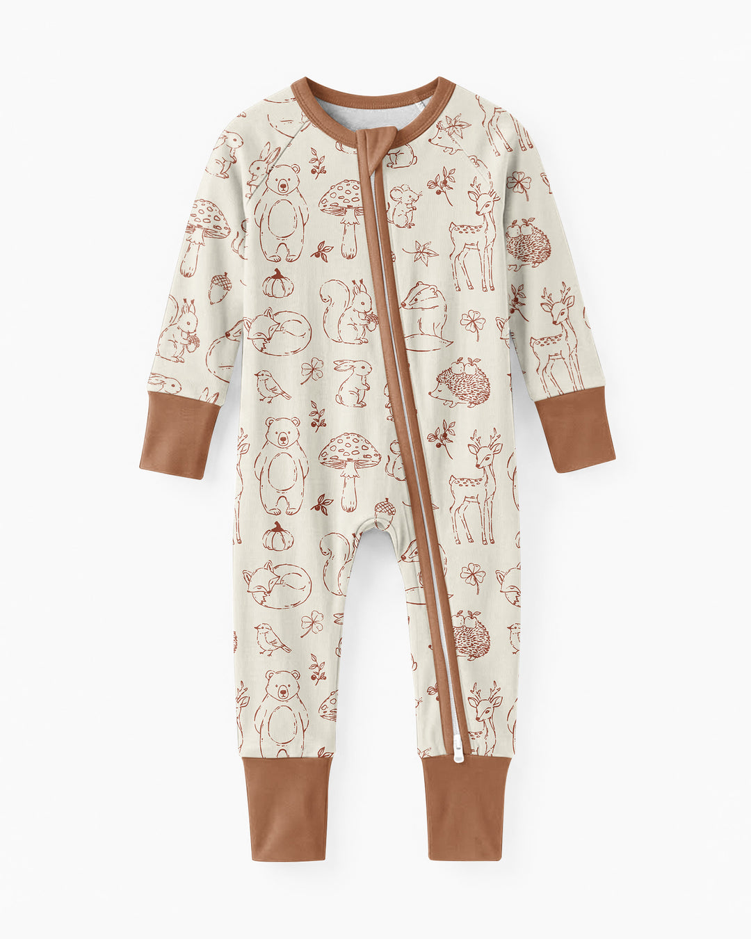 Autumn Woodland Bamboo Convertible Zippy