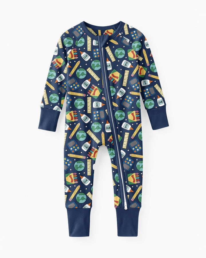 Gerippte Babykleidung mit individuellem Foto - Weich &amp; Skizzenhaft
