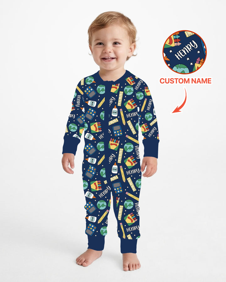 Gerippte Babykleidung mit individuellem Foto - Weich &amp; Skizzenhaft