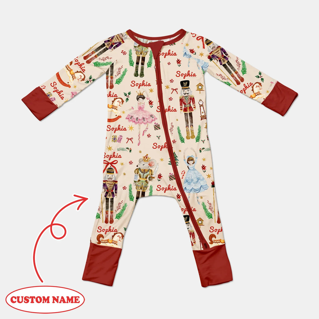Nutcracker’s Christmas Dream Custom Name Convertible Zippy