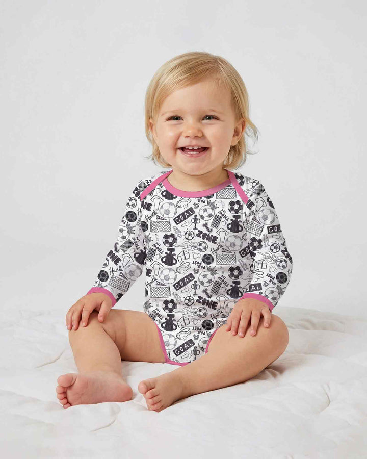 Gerippte Babykleidung mit individuellem Foto - Weich &amp; Skizzenhaft