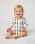 Gerippte Babykleidung mit individuellem Foto - Weich &amp; Skizzenhaft
