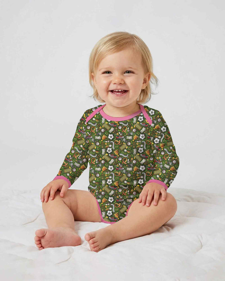 Green Soccer All-Star Bamboo Bodysuit