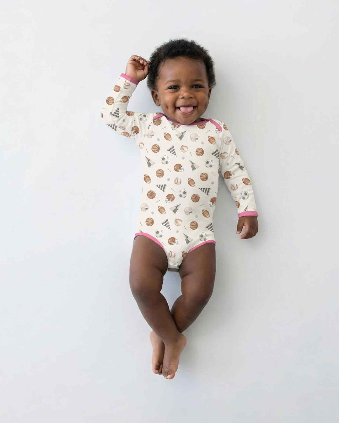 Gerippte Babykleidung mit individuellem Foto - Weich &amp; Skizzenhaft