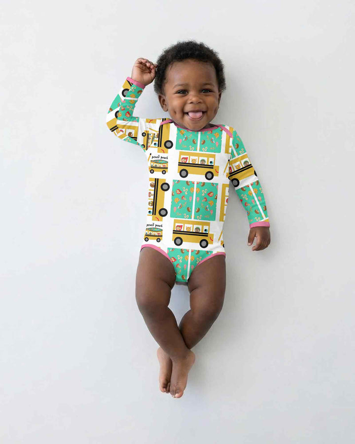 School Bus Adventures Bamboo Bodysuit