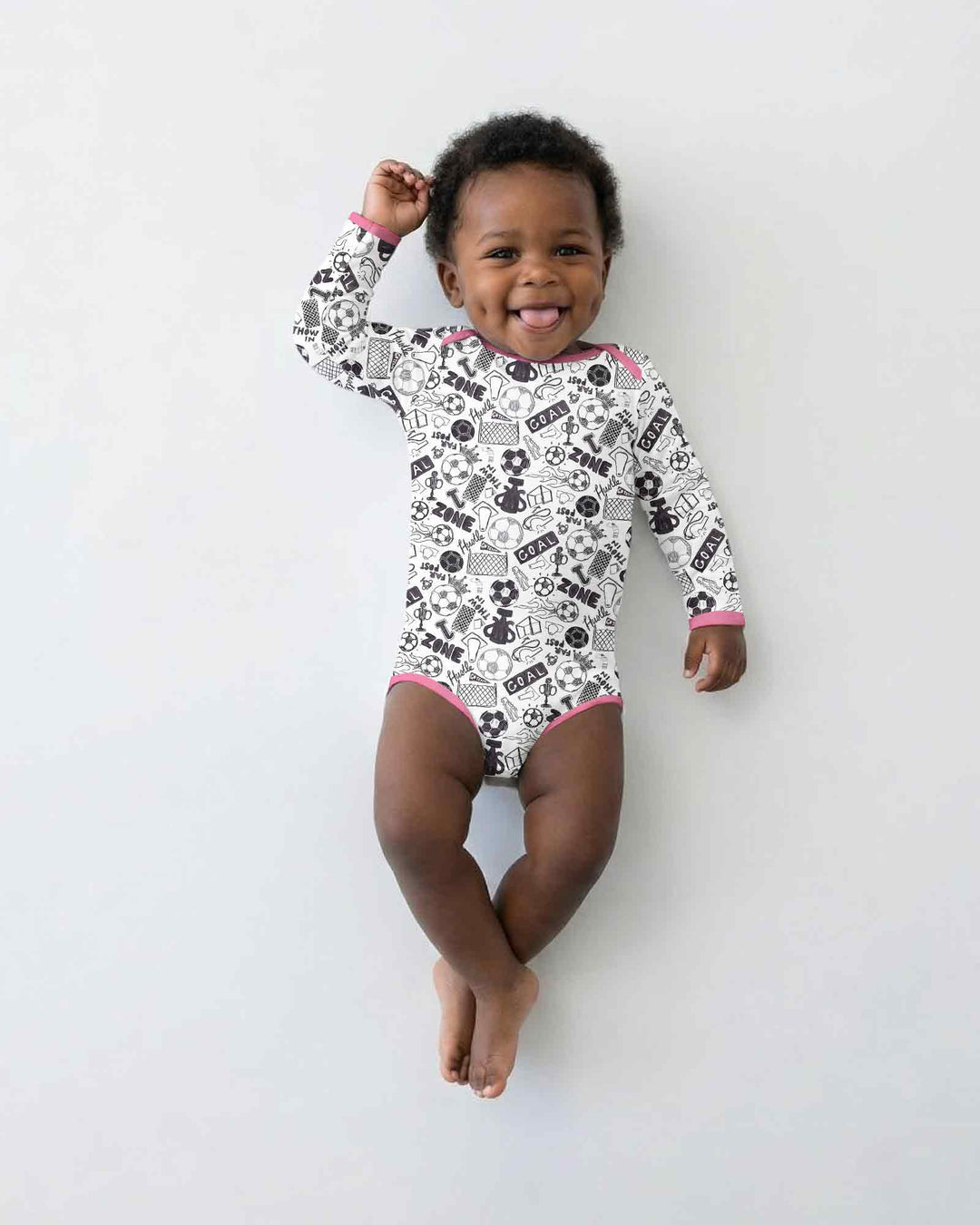Gerippte Babykleidung mit individuellem Foto - Weich &amp; Skizzenhaft