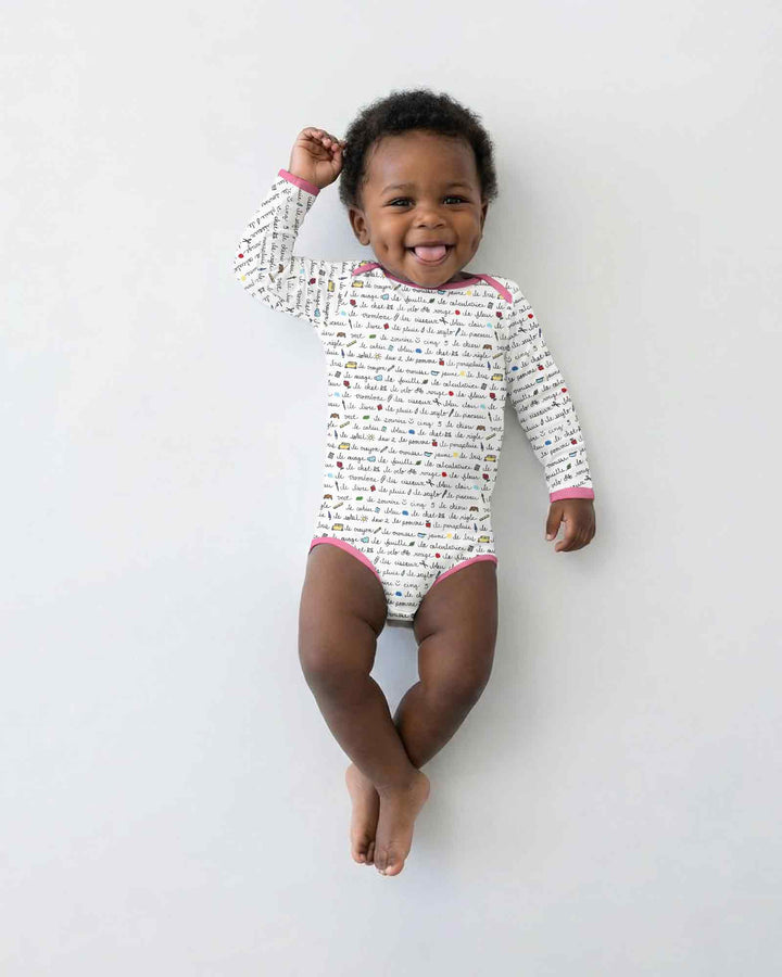 Gerippte Babykleidung mit individuellem Foto - Weich &amp; Skizzenhaft