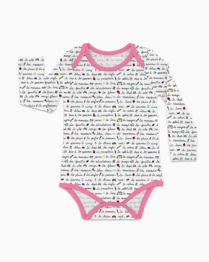 Gerippte Babykleidung mit individuellem Foto - Weich &amp; Skizzenhaft