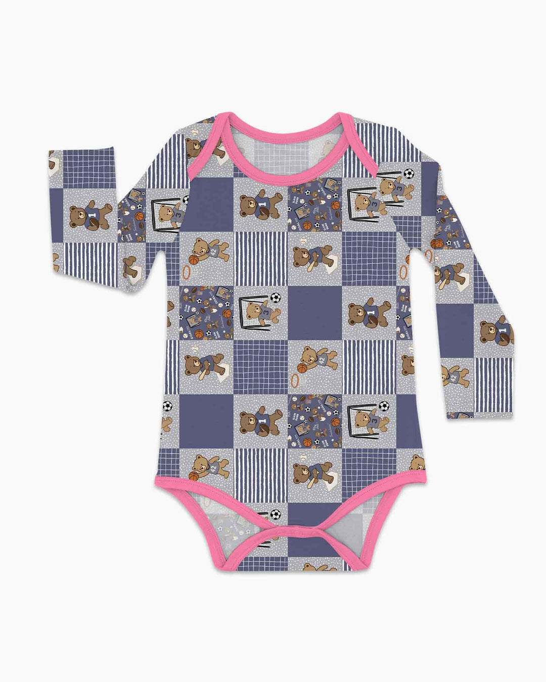 Game Day Teddy Bamboo Bodysuit