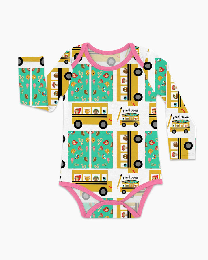 School Bus Adventures Bamboo Bodysuit