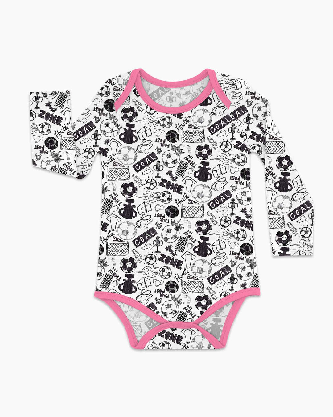Gerippte Babykleidung mit individuellem Foto - Weich &amp; Skizzenhaft