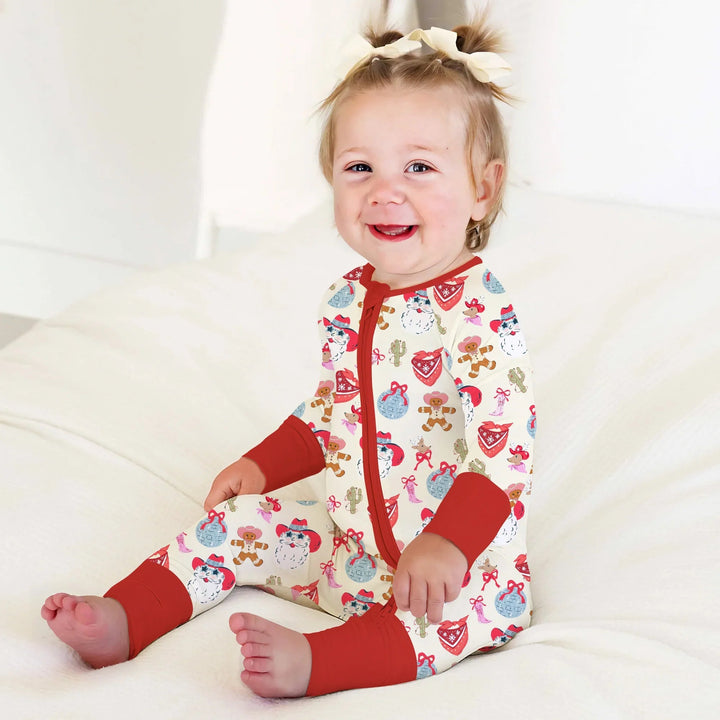 Lovely Western Christmas Girl Convertible Zippy - Zumbamboo