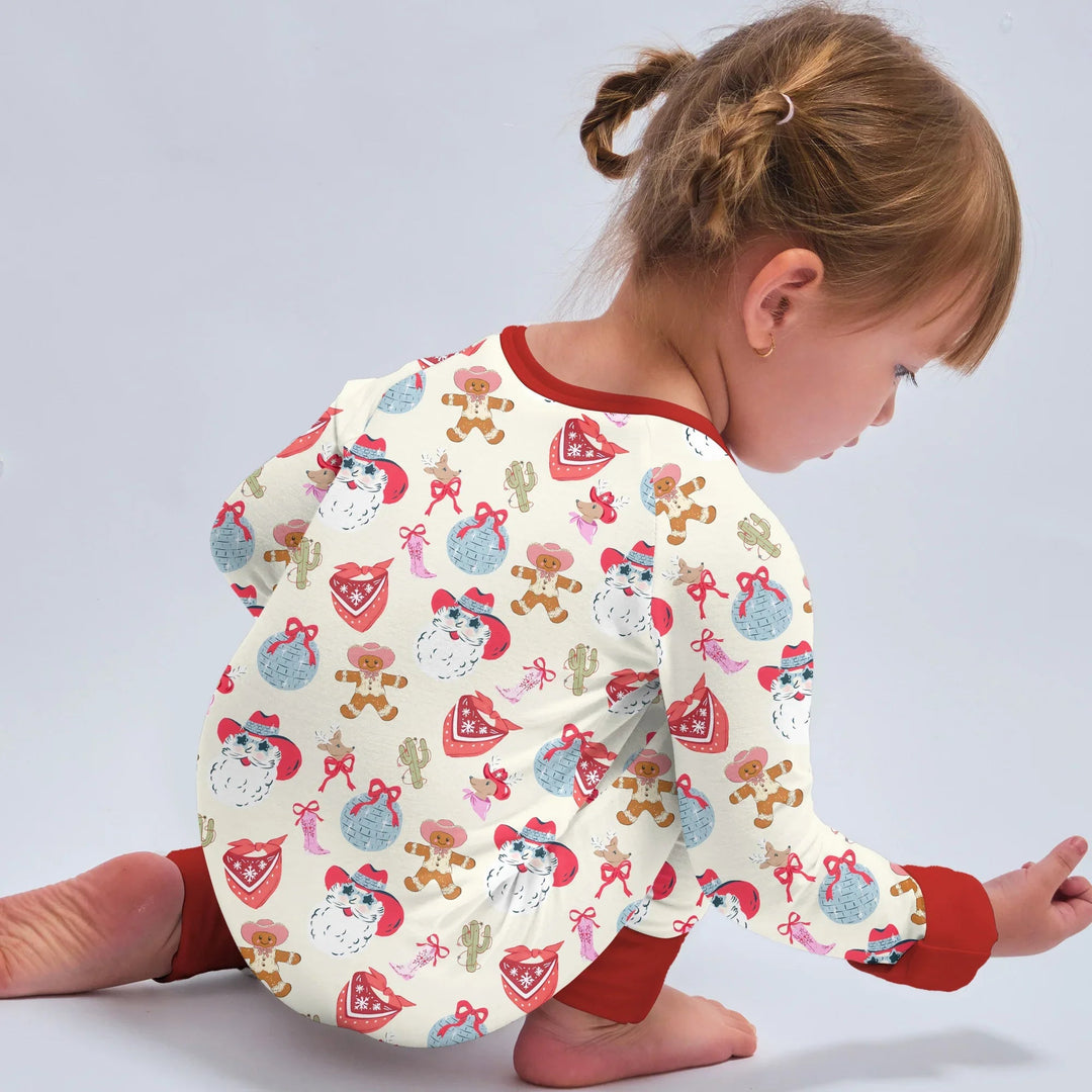 Lovely Western Christmas Girl Convertible Zippy - Zumbamboo