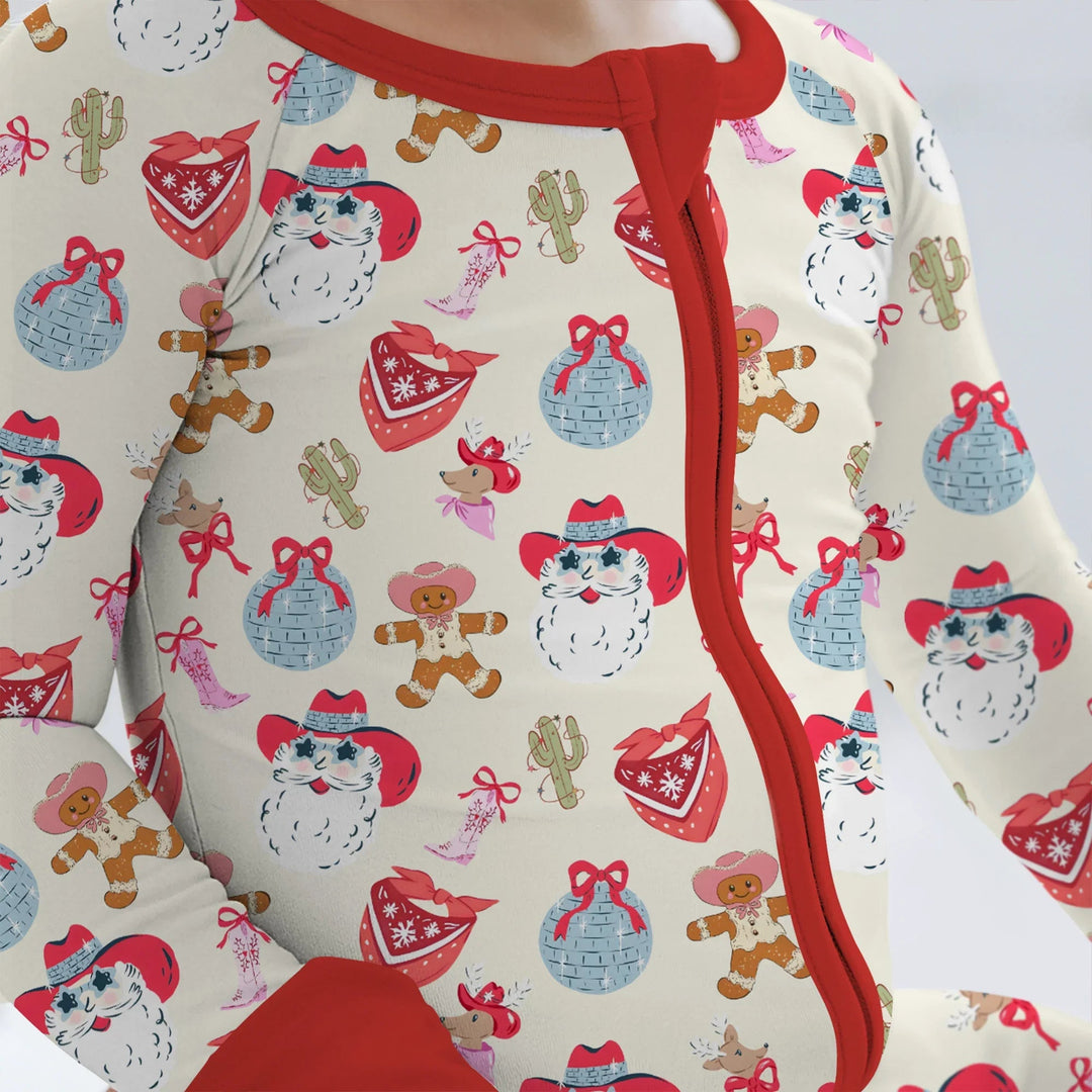 Lovely Western Christmas Girl Convertible Zippy - Zumbamboo