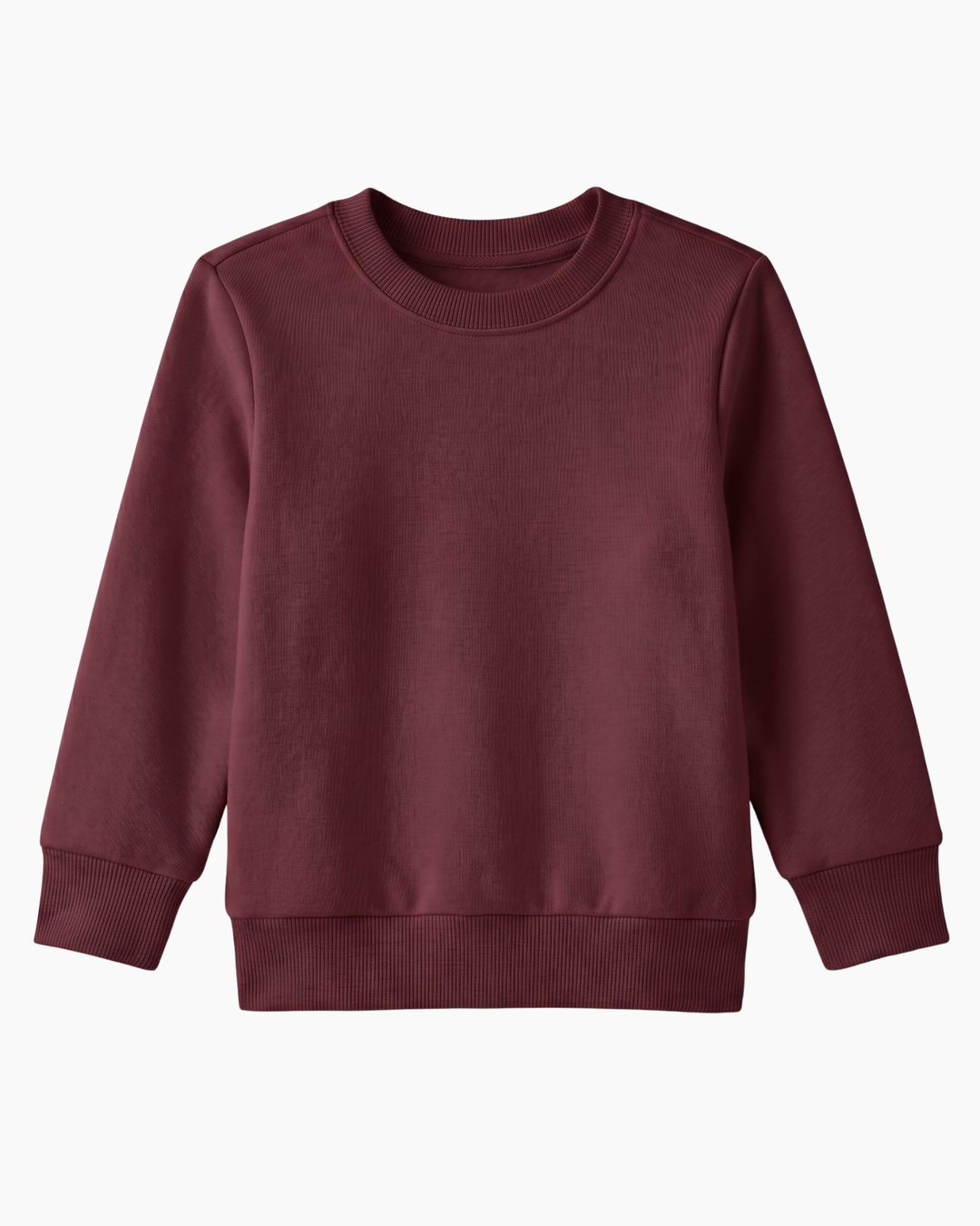 Solid Color Bamboo Crewneck Sweatshirt