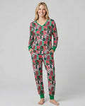 Vorlage Bambus Damen Pyjama Set