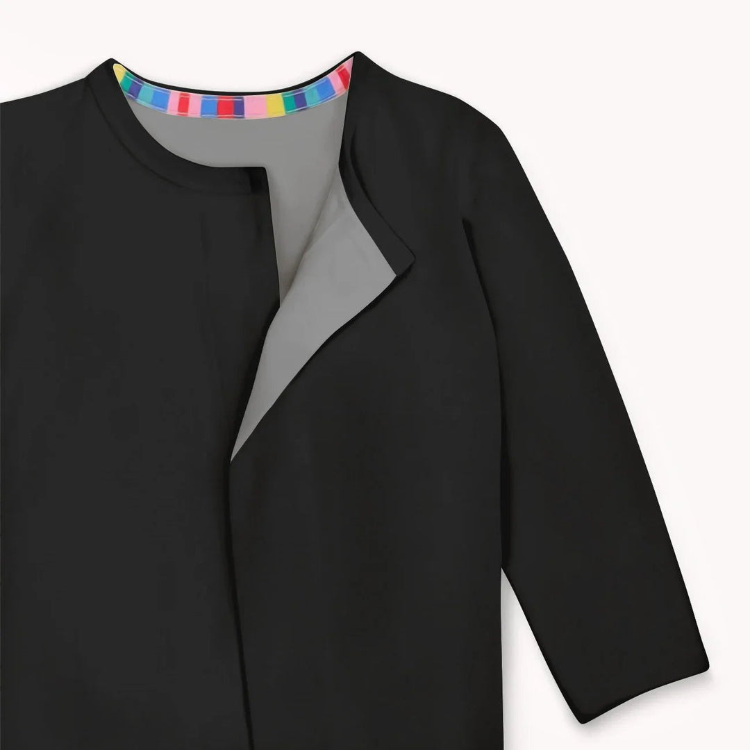 Midnight Magnetic Footie Romper - Zumbamboo