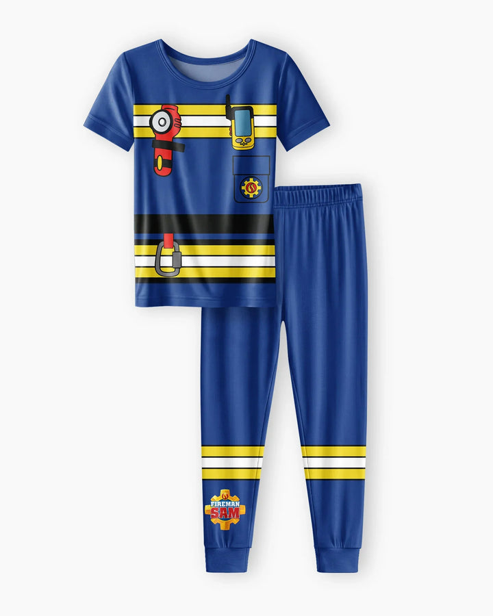 Zweiteiliges, kurzärmliges Pyjama-Set mit Marienkäfern