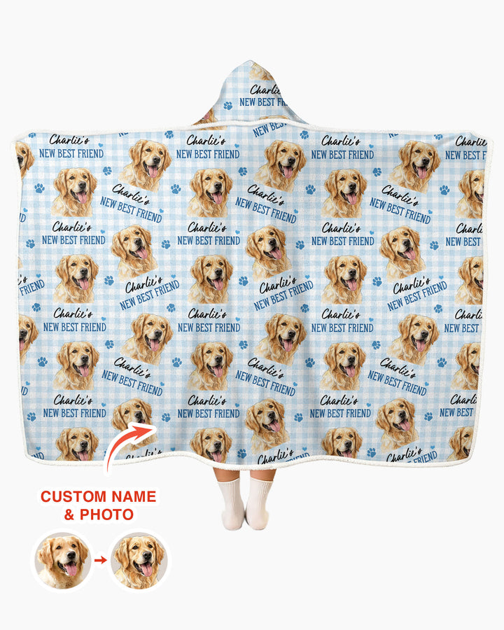 New Best Friend Bamboo Wearable Hooded Blanket