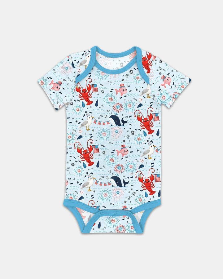 Celebrate 4th of July Family Matching Bamboo Bodysuit