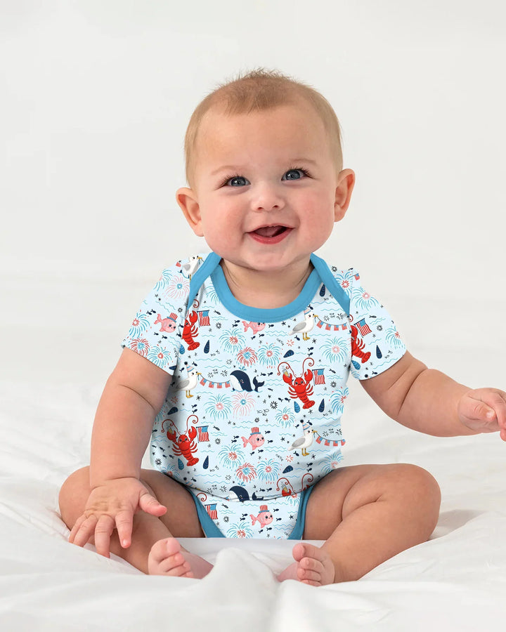 Celebrate 4th of July Family Matching Bamboo Bodysuit