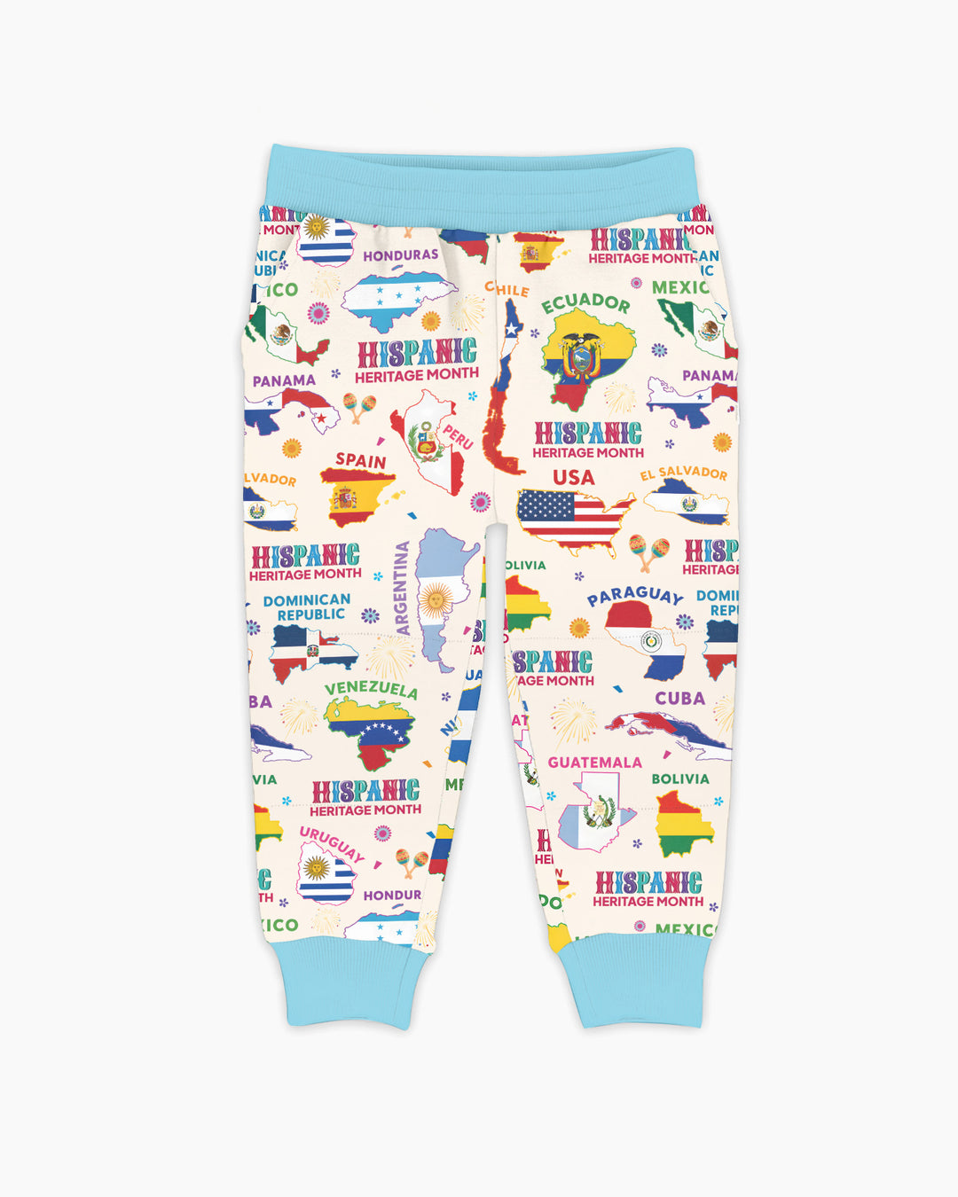Hispanic Heritage Month Country Flags Bamboo Jogger