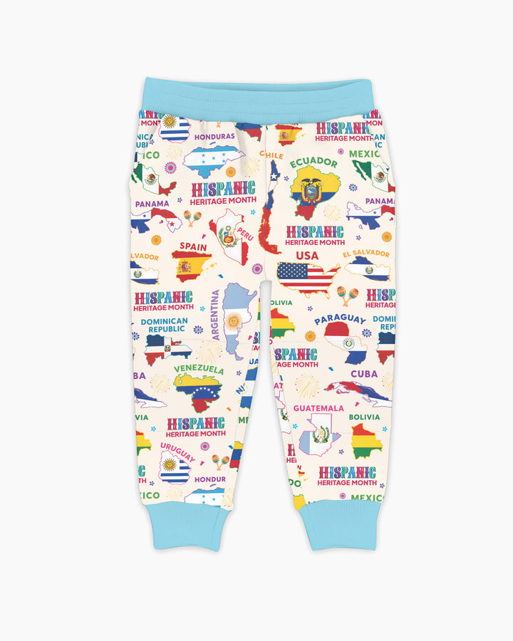 Hispanic Heritage Month Country Flags Bamboo Jogger
