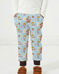 Plantilla de pantalón jogger de bambú