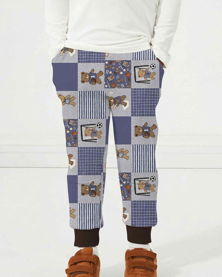 Game Day Teddy Bamboo Jogger