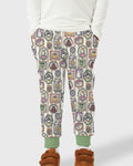 Vintage Halloween Ghost Pumpkin Portraits Bamboo Jogger
