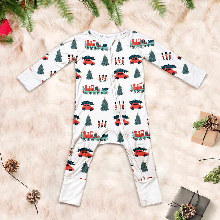 Holiday Parade Baby Pajamas - Festive Fun for Little Dreamers