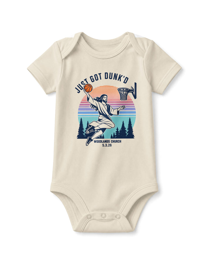 Custom Just Got Dunk'd Bamboo Bodysuit
