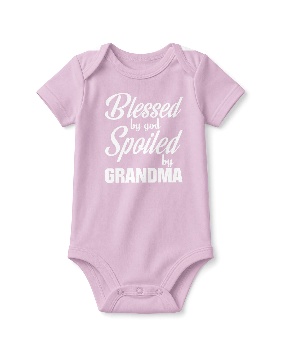 Blessed By God, Spoiled By Grandma Bamboo Bodysuit