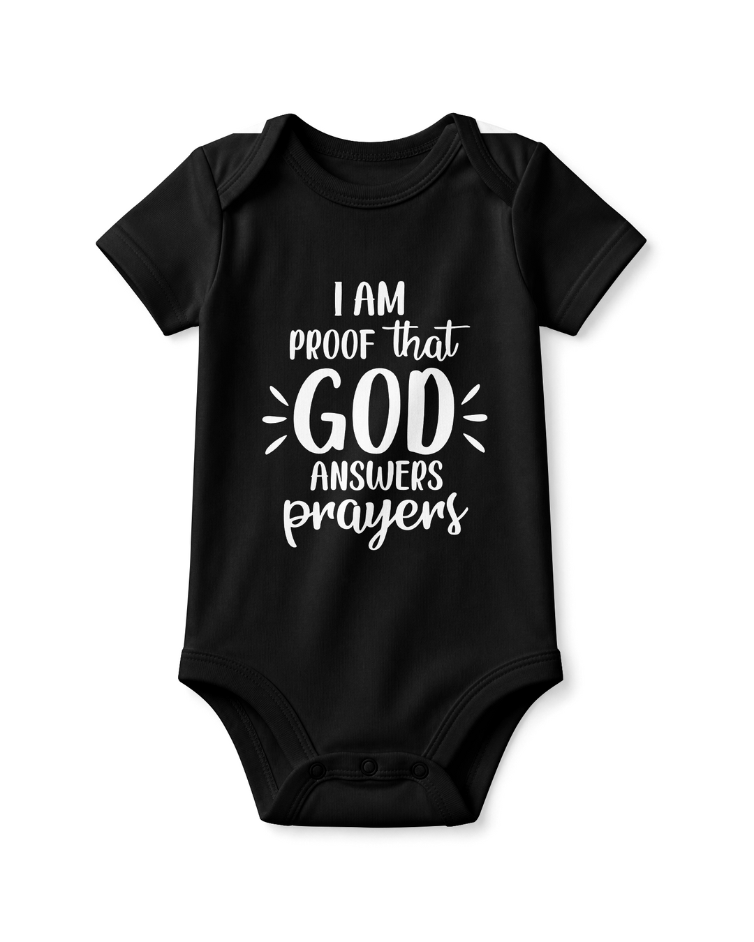 I'm Proof that God Answers Prayers Bamboo Bodysuit
