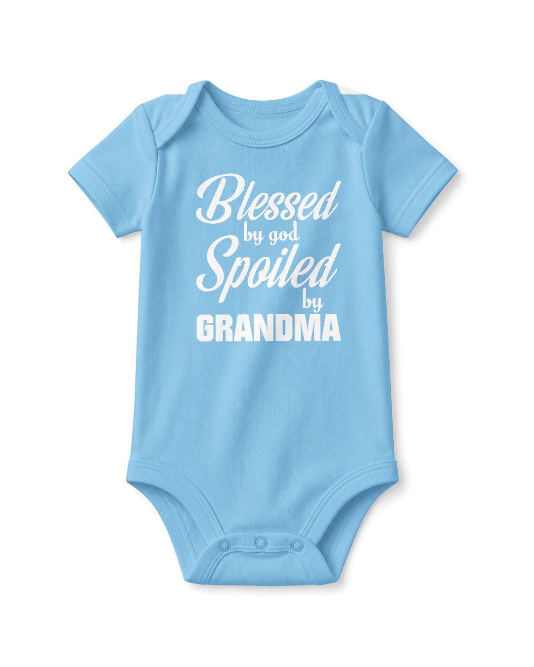 Blessed By God, Spoiled By Grandma Bamboo Bodysuit