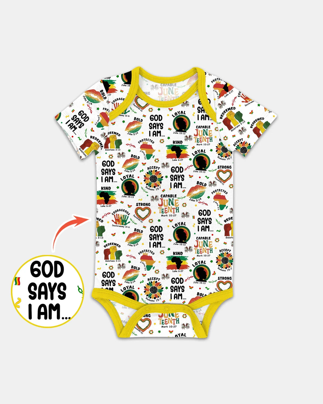 Gerippte Babykleidung mit individuellem Foto - Weich &amp; Skizzenhaft