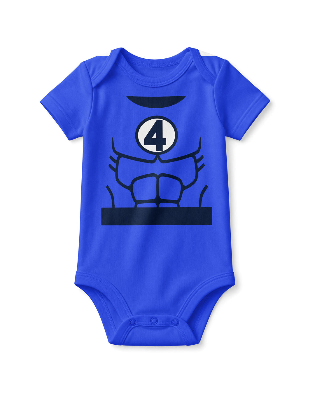 Baby Fantastic Hero Halloween Costume Bamboo Bodysuit