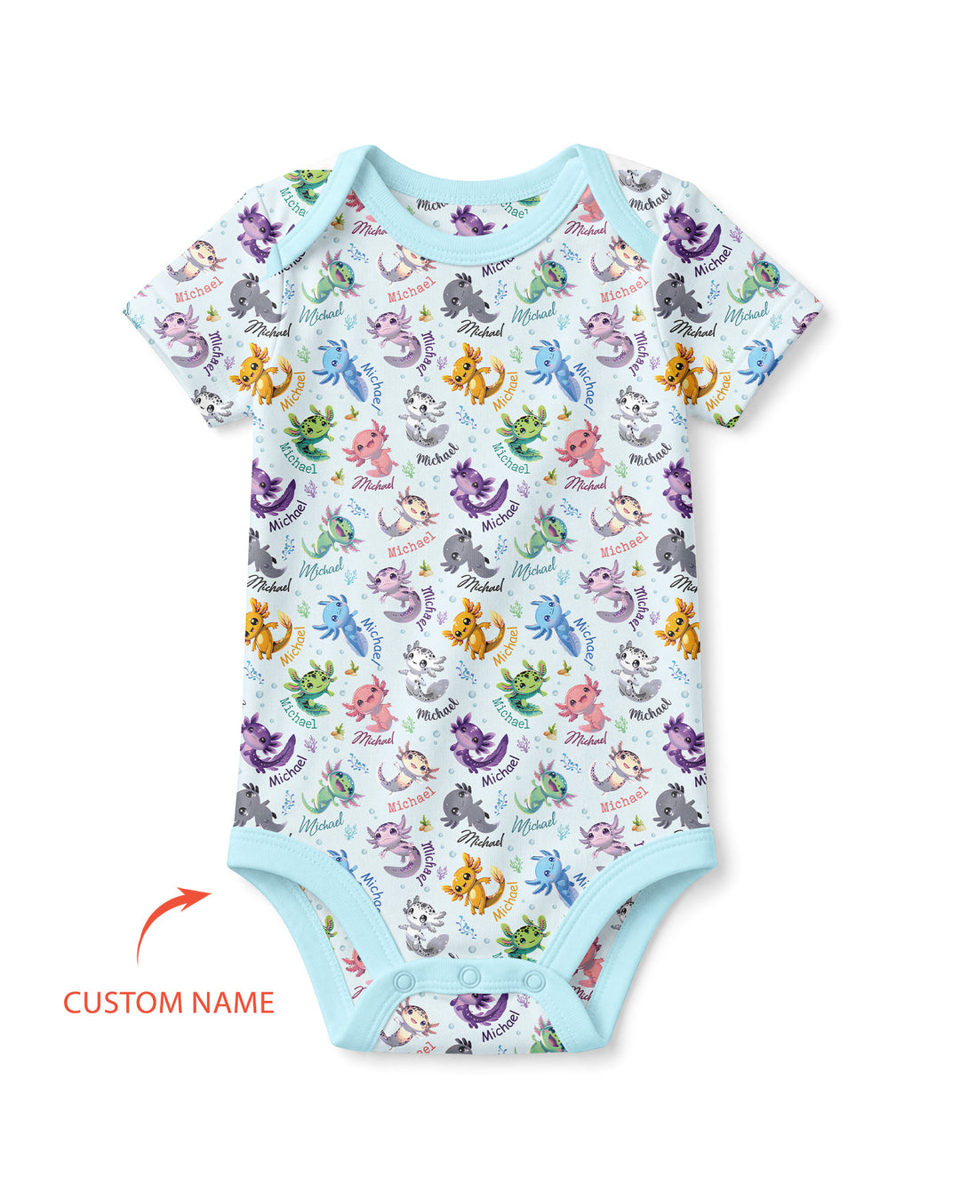 Gerippte Babykleidung mit individuellem Foto - Weich &amp; Skizzenhaft