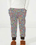 Plantilla de pantalón jogger de bambú