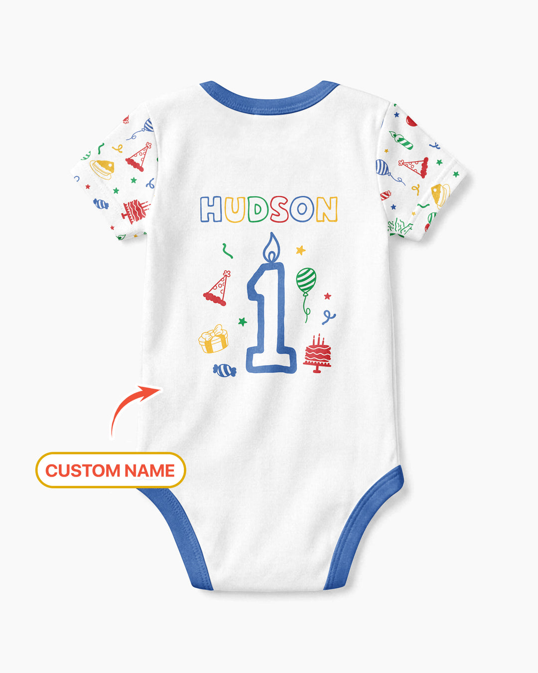 Custom Photo It's Fun To Be One Bamboo Bodysuit