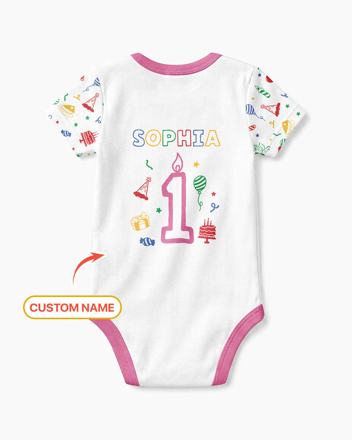 Custom Photo It's Fun To Be One Bamboo Bodysuit