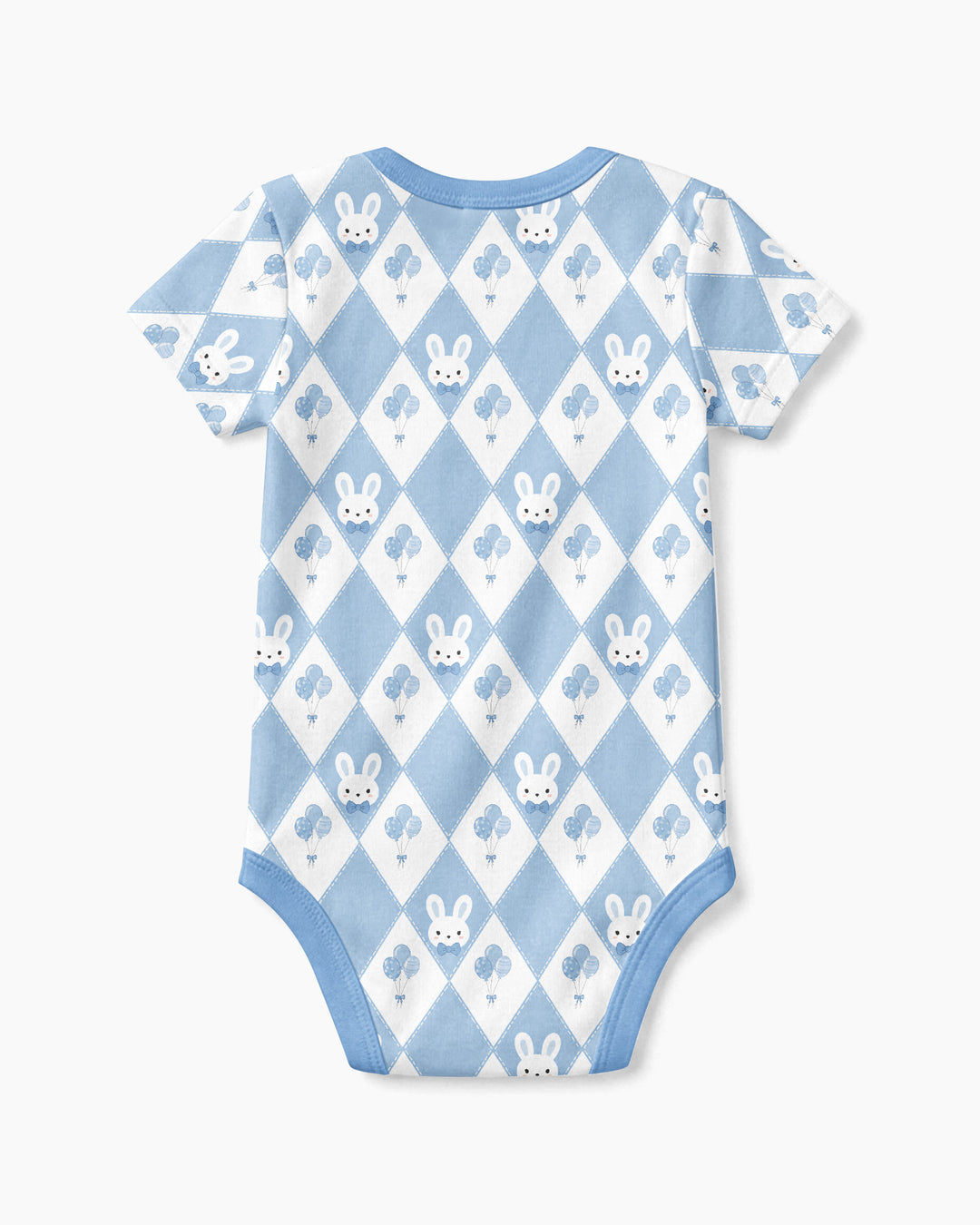 Custom Name When I Wake Up Bunny Birthday Bamboo Bodysuit
