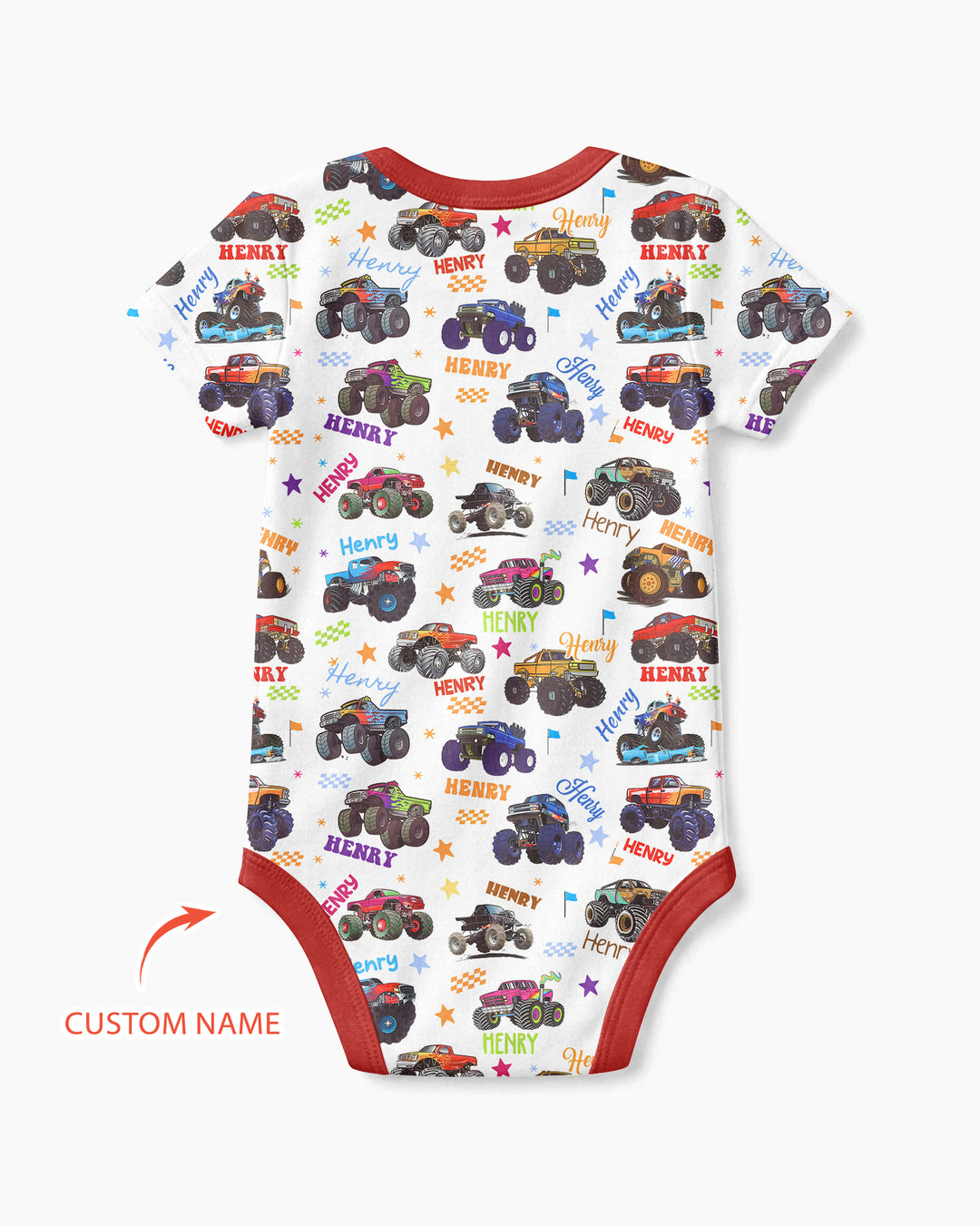 Gerippte Babykleidung mit individuellem Foto - Weich &amp; Skizzenhaft