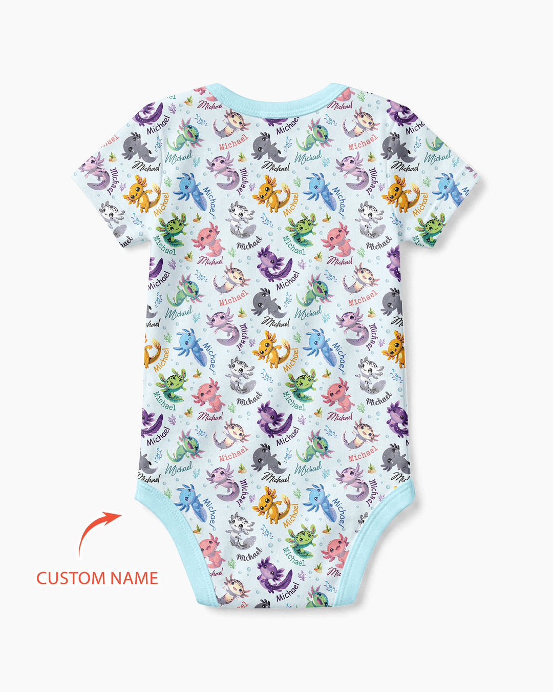 Gerippte Babykleidung mit individuellem Foto - Weich &amp; Skizzenhaft