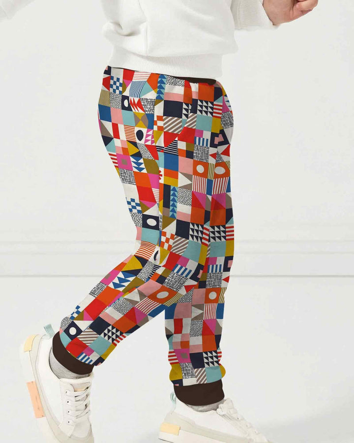 Playful Shapes Bamboo Jogger