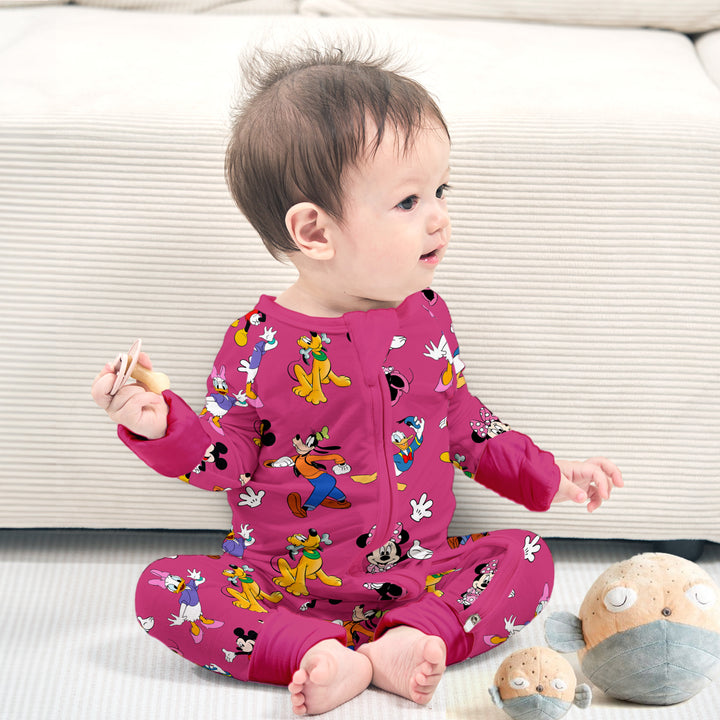 Adorable Minnie Mouse Bamboo Pajama Set – Soft and Breathable